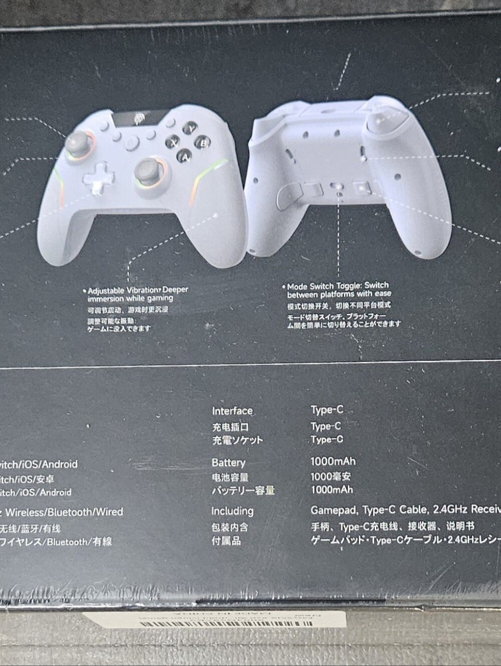Gray Multi-Platform Wireless Game Controller - Picture 5 of 5